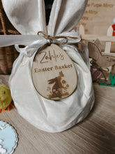 Load image into Gallery viewer, Wood engraved Easter tag