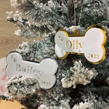 Load image into Gallery viewer, Dog Bone Acrylic Ornament