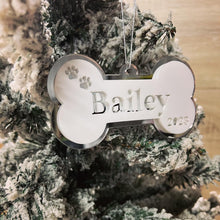 Load image into Gallery viewer, Dog Bone Acrylic Ornament