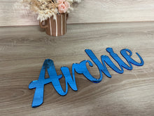 Load image into Gallery viewer, Acrylic Name Wall Script