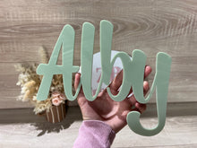Load image into Gallery viewer, Acrylic Name Wall Script