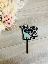 Load image into Gallery viewer, Dino Cake Topper