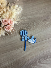 Load image into Gallery viewer, Hot Air Balloon Acrylic Cake Topper