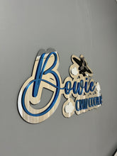 Load image into Gallery viewer, Large First & Middle Name Acrylic Plaque With Theme