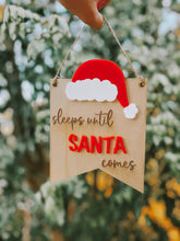 Load image into Gallery viewer, Christmas Countdown plaque