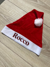 Load image into Gallery viewer, Personalised Santa Hats