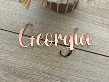 Load image into Gallery viewer, Acrylic Name Wall Script