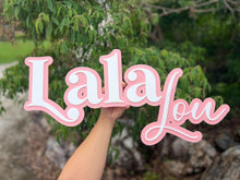 Load image into Gallery viewer, Large First & Middle Name Acrylic Plaque