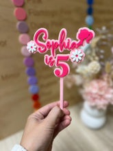 Load image into Gallery viewer, Barbie Cake topper