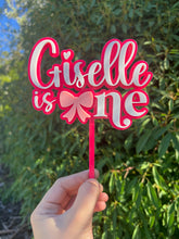 Load image into Gallery viewer, Bow Cake topper