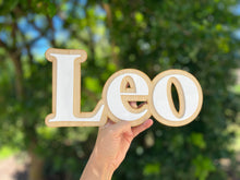 Load image into Gallery viewer, Double Layered Acrylic Name Wall Plaque