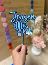 Load image into Gallery viewer, Hot Air balloon with Name