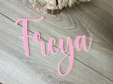 Load image into Gallery viewer, Acrylic Name Wall Script