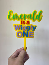 Load image into Gallery viewer, Custom Wiggles Theme Acrylic Cake topper