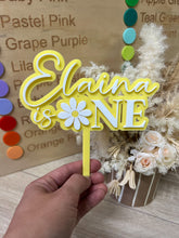 Load image into Gallery viewer, Daisy Cake Topper