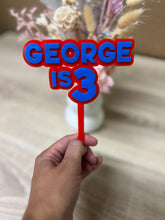 Load image into Gallery viewer, Cake Topper