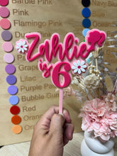 Load image into Gallery viewer, Barbie Cake topper