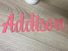 Load image into Gallery viewer, Acrylic Name Wall Script