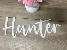 Load image into Gallery viewer, Acrylic Name Wall Script