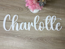 Load image into Gallery viewer, Acrylic Name Wall Script