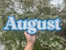 Load image into Gallery viewer, Triple Layered Acrylic Name Wall Plaque