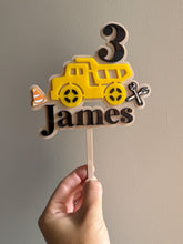 Load image into Gallery viewer, Construction Cake Topper