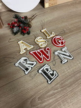Load image into Gallery viewer, Acrylic Christmas Initial Ornament