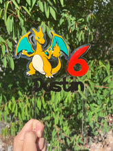 Load image into Gallery viewer, Charizard Pokemon Cake Topper