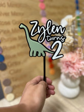 Load image into Gallery viewer, Dino Cake Topper