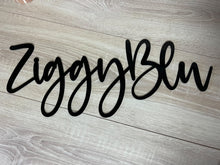 Load image into Gallery viewer, Acrylic Name Wall Script
