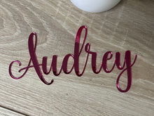 Load image into Gallery viewer, Acrylic Name Wall Script