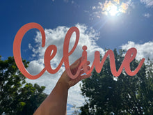 Load image into Gallery viewer, Acrylic Name Wall Script