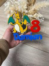 Load image into Gallery viewer, Charizard Pokemon Cake Topper