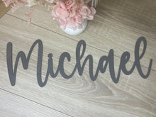 Load image into Gallery viewer, Acrylic Name Wall Script