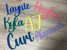 Load image into Gallery viewer, Acrylic Name Wall Script