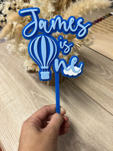 Load image into Gallery viewer, Hot Air balloon with Name