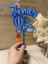 Load image into Gallery viewer, Hot Air balloon with Name
