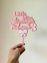 Load image into Gallery viewer, Threenager Custom Cake Topper