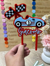Load image into Gallery viewer, Race Car Topper