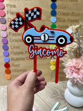 Load image into Gallery viewer, Race Car Topper