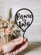Load image into Gallery viewer, Balloon Acrylic Cake Topper