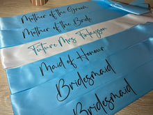 Load image into Gallery viewer, Personalised Premium Satin Ribbon Hens Sash