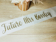 Load image into Gallery viewer, Personalised Premium Satin Ribbon Hens Sash