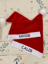 Load image into Gallery viewer, Personalised Santa Hats