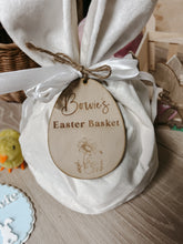 Load image into Gallery viewer, Wood engraved Easter tag
