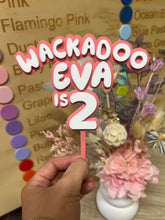 Load image into Gallery viewer, Bluey Wackadoo Cake Topper
