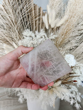 Load image into Gallery viewer, Quartz Square Semi Precious Stone Agate Coaster
