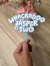 Load image into Gallery viewer, Bluey Wackadoo Cake Topper
