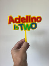 Load image into Gallery viewer, Wiggles Theme Acrylic Cake topper
