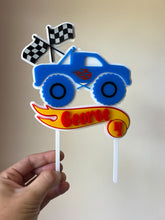 Load image into Gallery viewer, Hot Wheels Monster Truck Or Car Cake topper

